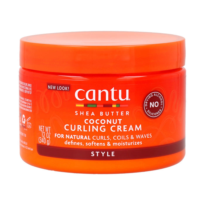 Cantu for Natural Hair Coconut Curling Cream - Curly Stop