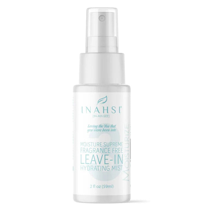Brume sans rinçage sans parfum Moisture Supreme d'Inahsi Naturals 57 g