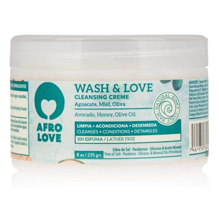 Crème nettoyante Afro Love Wash & Love 235 g