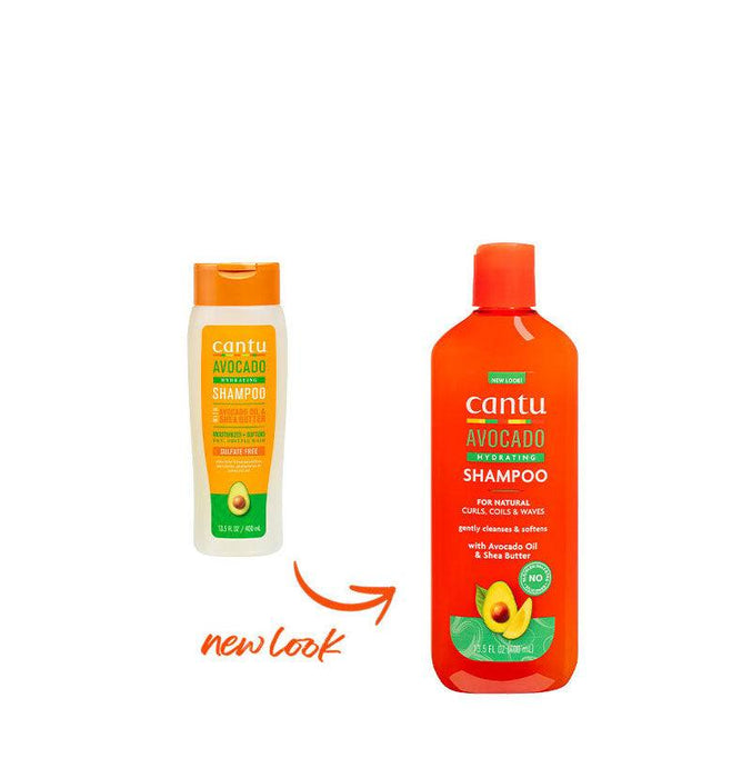 Cantu Avocado Hydrating Champú 400ml - Curly Stop