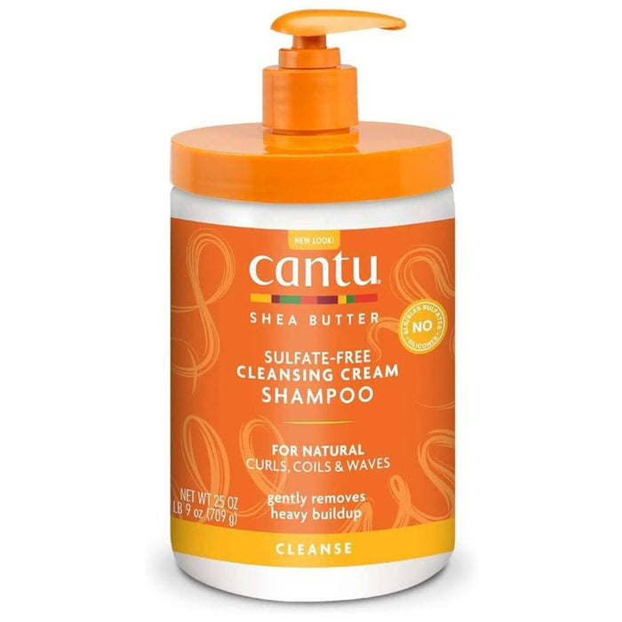 Cantu Shea Butter for Natural Hair Cleansing Cream Champú - Curly Stop