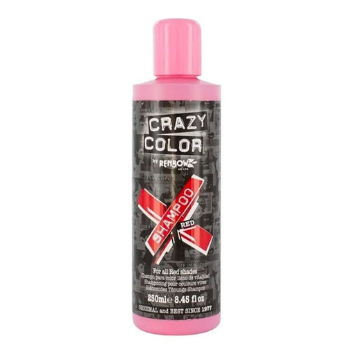 Crazy Color Shampoo Red 250ml - Curly Stop