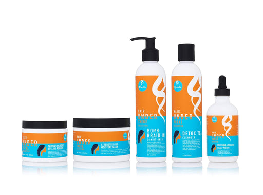 Curls Hair Under There Detox Tea Cleansing Shampoo 236ml - Curly Stop