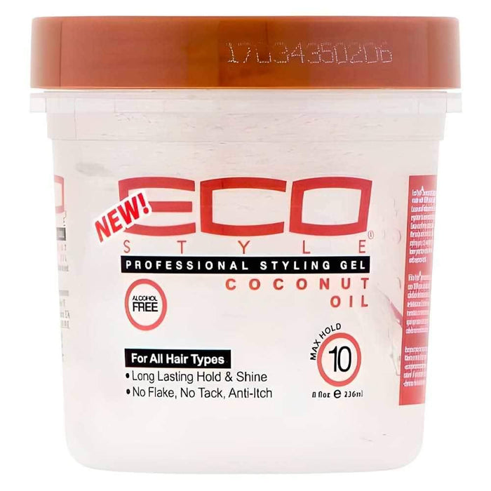 Eco Style Gel Coconut Oil - Curly Stop
