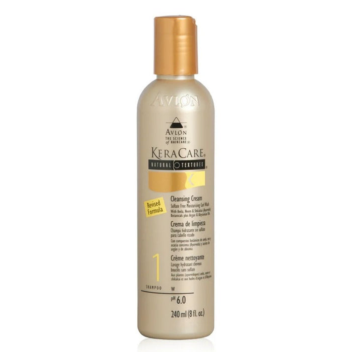 KeraCare Natural Textures Cleansing Cream 240ml - Curly Stop