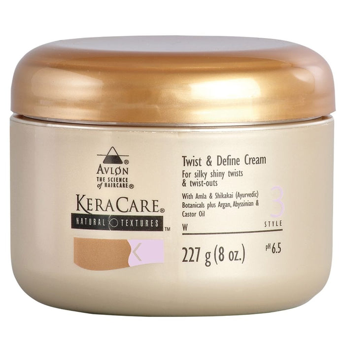 KeraCare Natural Textures Twist & Define Cream 227g - Curly Stop