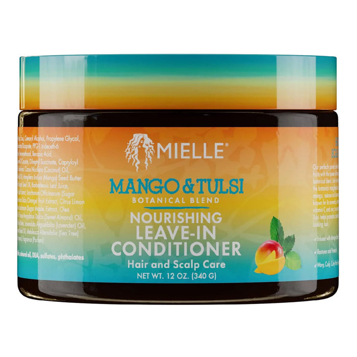 Mielle Mango & Tulsi Nourishing Leave-In Conditioner 340g - Curly Stop