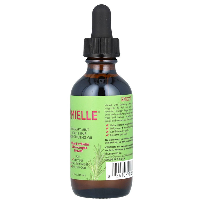 Mielle Rosemary Mint Scalp & Hair Strengthening Oil 59ml - Curly Stop