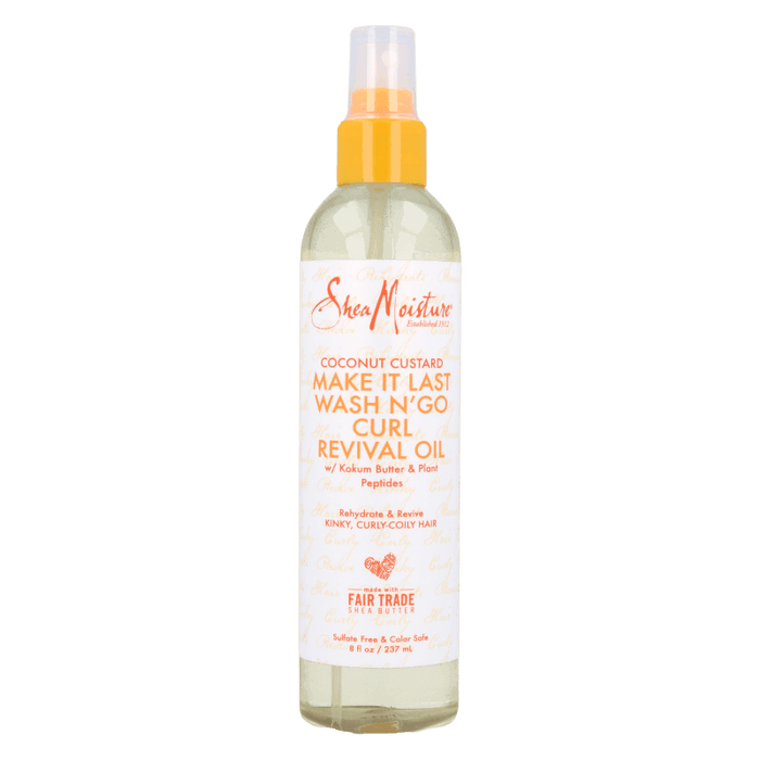 Shea Moisture Coconut Custard Wash N´Go Curl Revival Aceite 237ml - Curly Stop