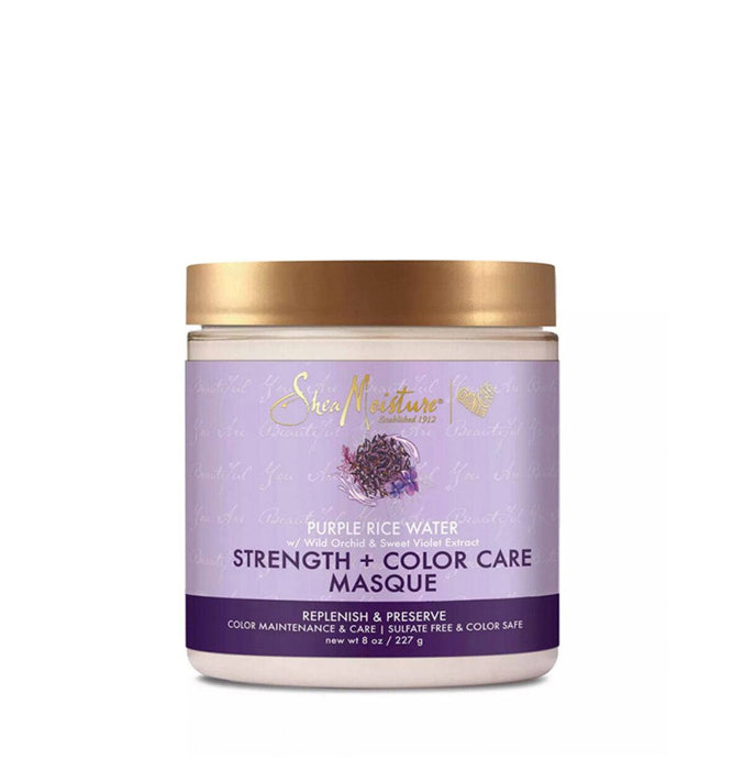 Shea Moisture Purple Rice Water Mascarilla 227g - Curly Stop