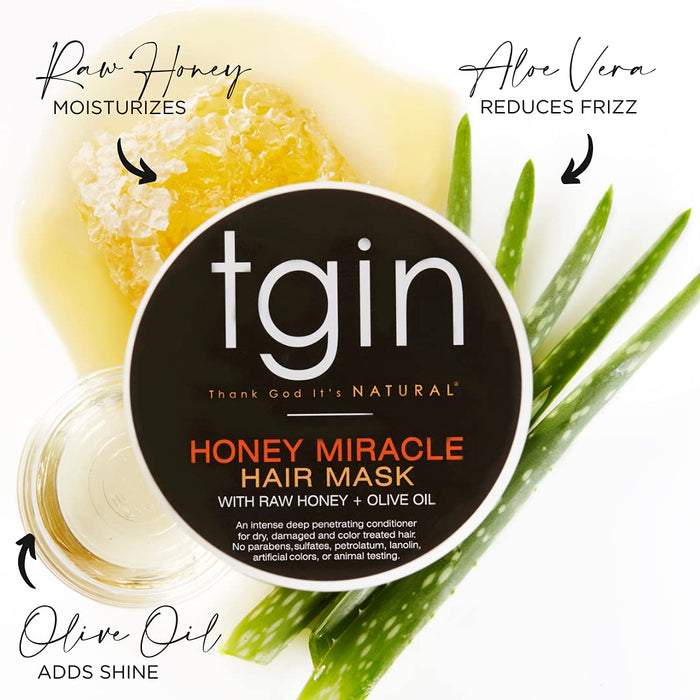 Tgin Honey Miracle Hair Mask 100ml - Curly Stop