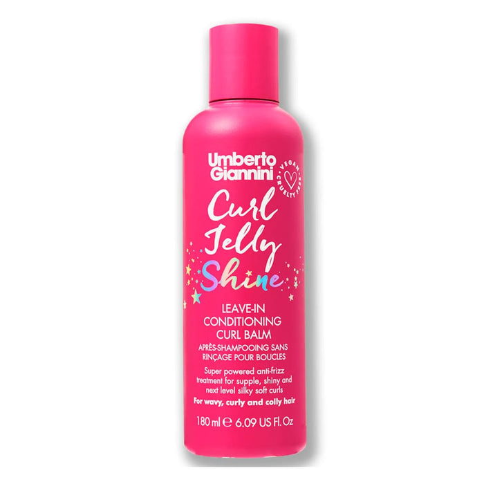 Umberto Giannini Curl Jelly Shine Leave-In Conditioning Curl Balm 180ml - Curly Stop