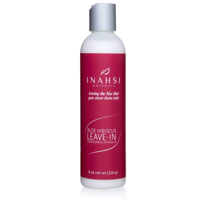 Inahsi Naturals Aloe Hibiscus Leave-In Acondicionador & Detangler - Curly Stop