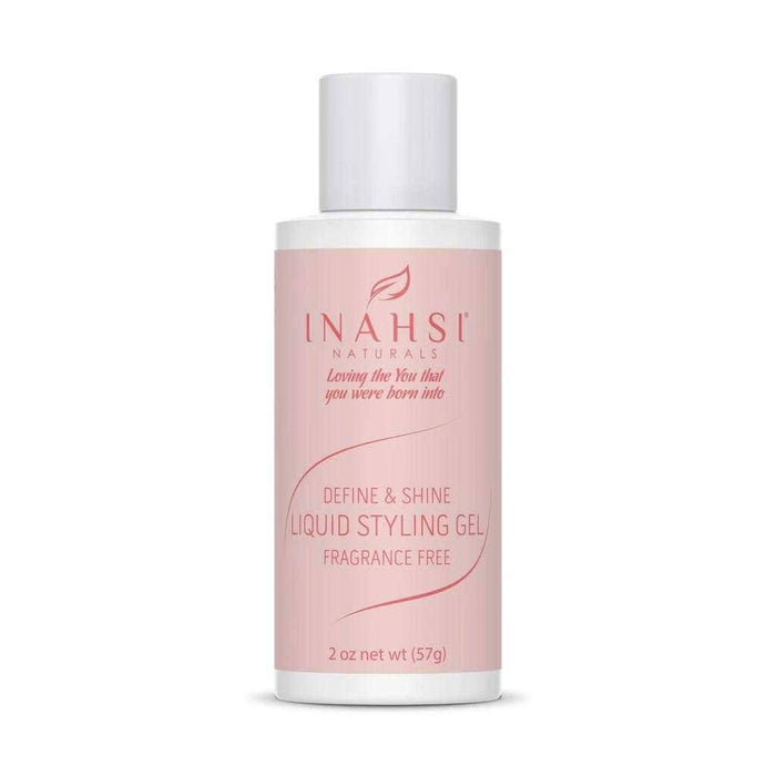 Inahsi Naturals Define & Shine Liquid Styling Gel Sin Fragancia - Curly Stop