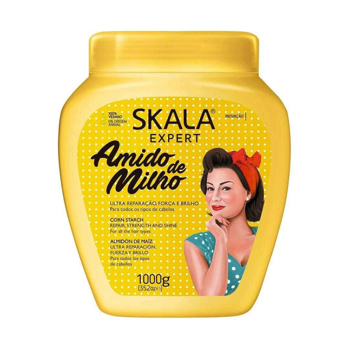 Skala Amido de Milho Crema de Tratamiento Acondicionadora 1000g - Curly Stop
