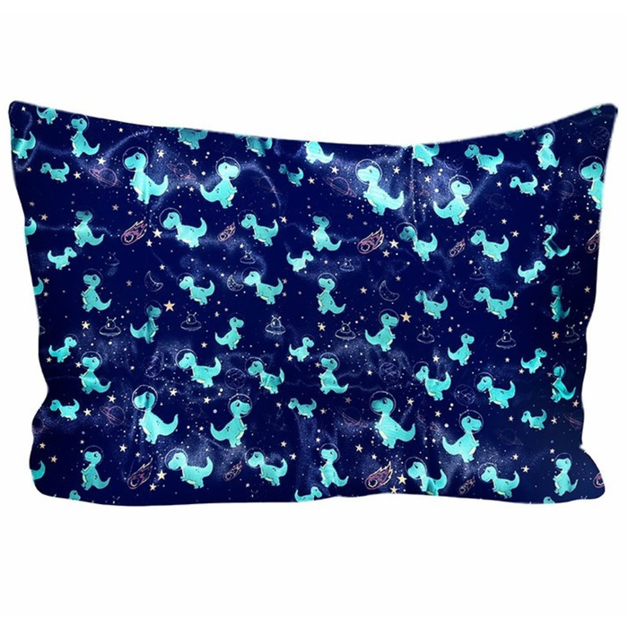 Soulta Funda De Almohada De Satén Premium – Dino (55cmx70cm)
