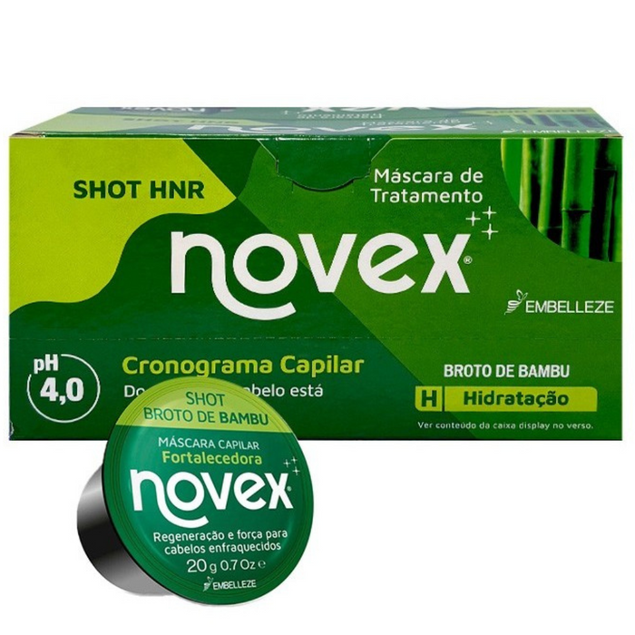 Novex Bamboo Shoot Shot Hair Mask 12*20g
