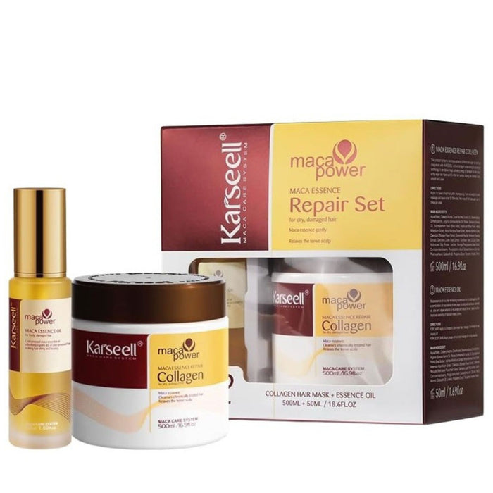 Karseell Pack Mascarilla 500ml+Serùm Aceite De Argàn 50ml