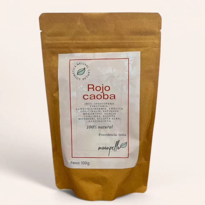 Moonpello Coloración vegetal rojo caoba