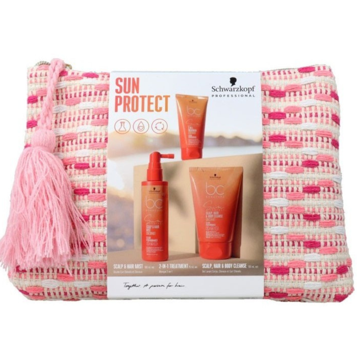 Schwarzkopf BC Sun Protect Travel Kit+Toiletry Bag