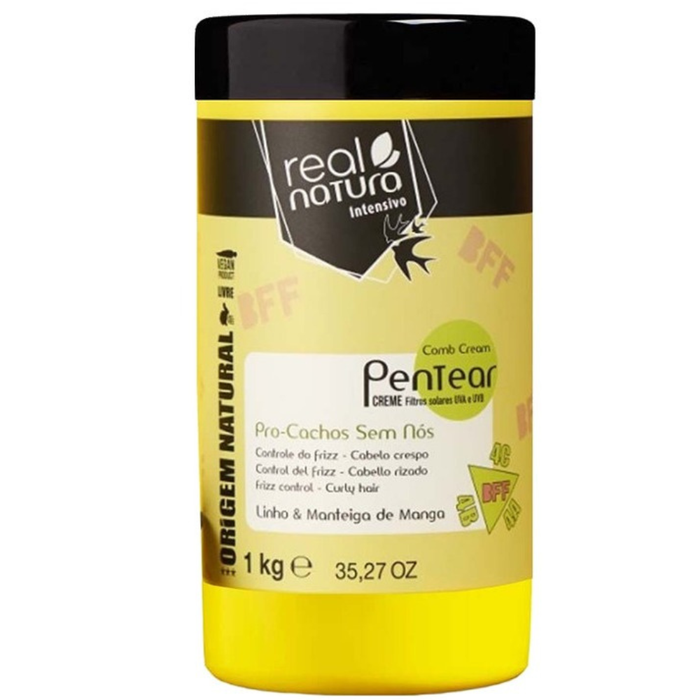 Real Natura Pro-Knot-Free Curls Leave-In Cream 1kg