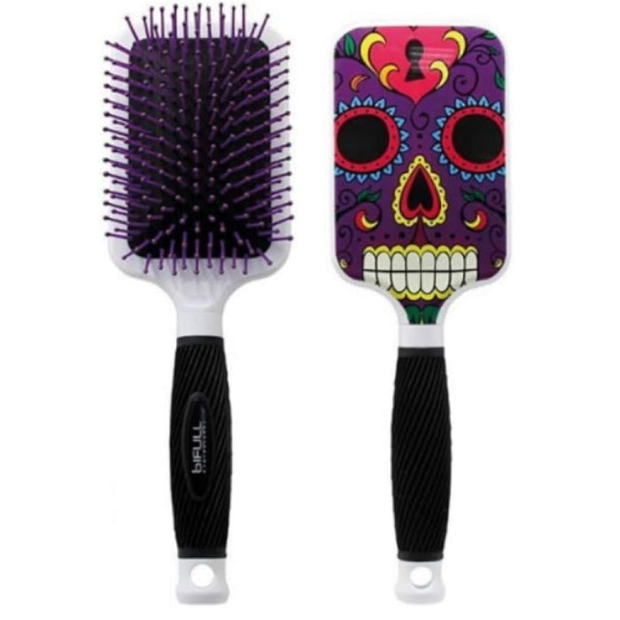 Bifull Purple Skull Racket Brush