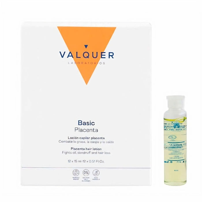 Valquer Locion Capilar Placenta 12 X 15 ml
