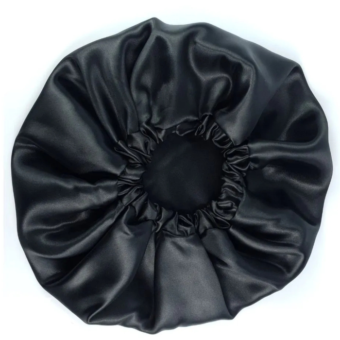 Soulta Gorro de Satén Anti-Frizz Negro