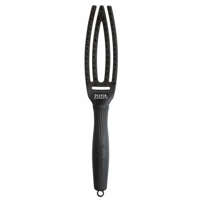 Olivia Garden Finger Brush Black