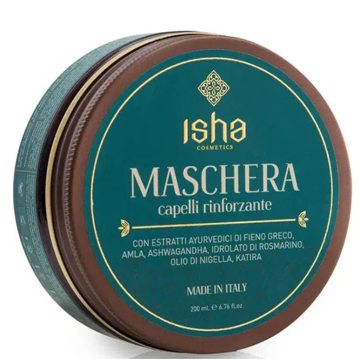 Isha Cosmetics Ayurvedic Strengthening Mask with Fenugreek, Ashwagandha and Amla 200ml