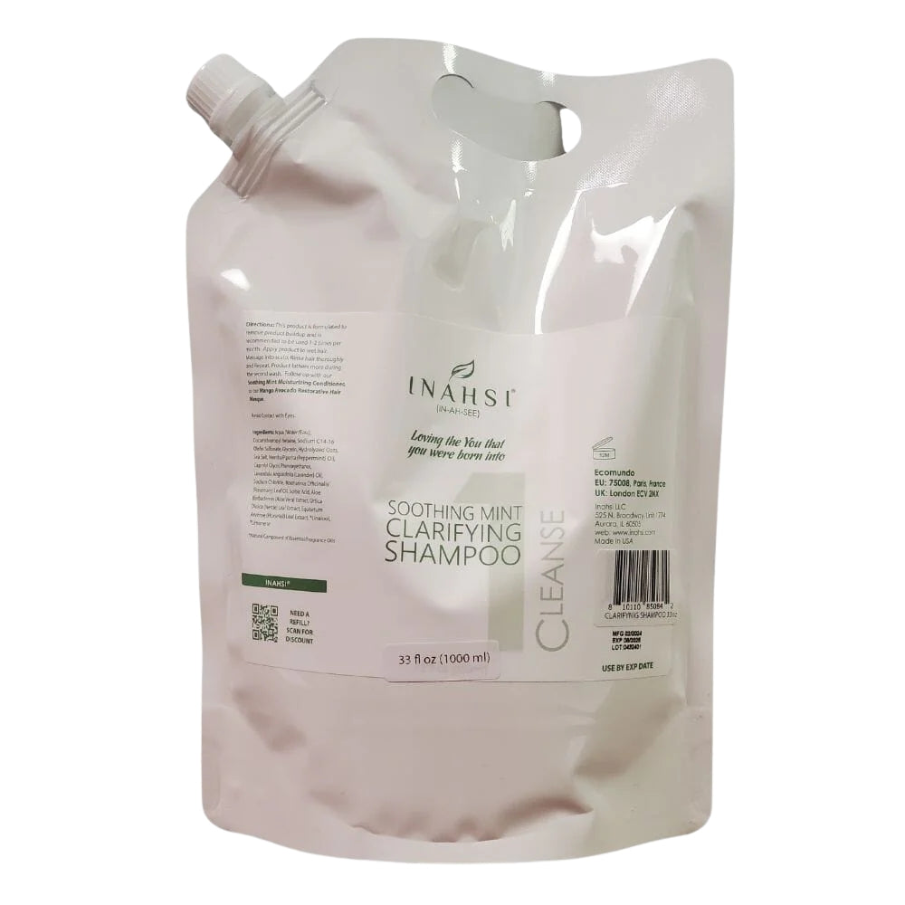 Inahsi Naturals Soothing Mint Clarifying Shampoo