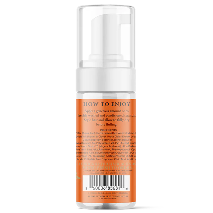 Camille Rose Spiked Honey Mousse 4-in-1 Styler Mini 118ml