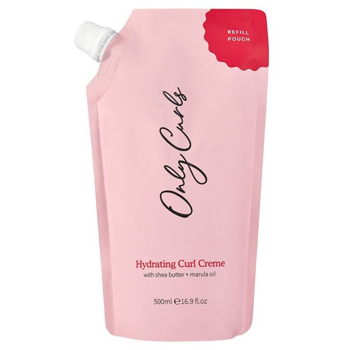 Only Curls Hydrating Curl Crème 500ml Refill Pouch