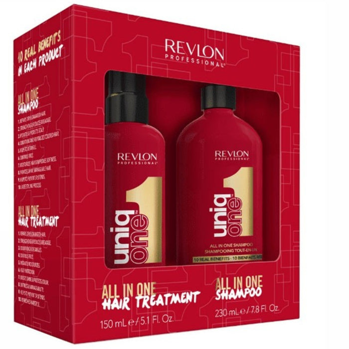 Revlon Uniq One Duo Pack Shampoo 230 Ml Treatment 150ml