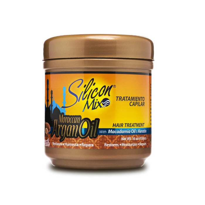 Traitement à l'huile d'argan au mélange de silicium