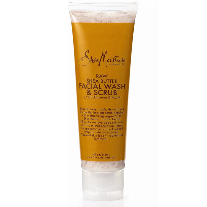 Shea Moisture Raw Shea Facial Wash & Scrub 118ml