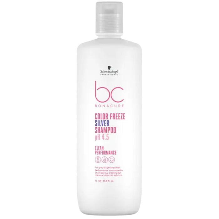 Schwarzkopf BC Color Freeze Silver Shampoo pH 4.5