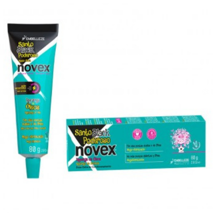 Novex Santo Black Poderoso Refill 80g