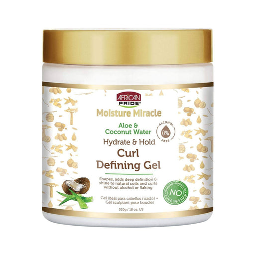 African Pride Moisture Miracle Curl Defining Gel 510g - Curly Stop