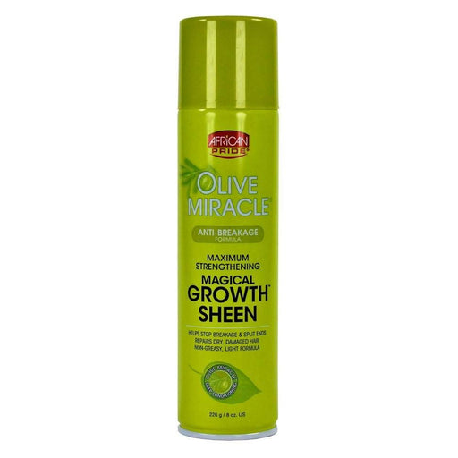 African Pride Olive Magical Growth Sheen 226g - Curly Stop