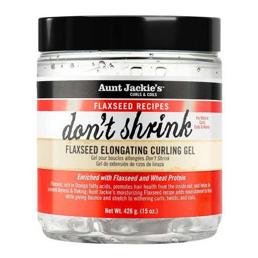Aunt Jackie's Don't Shrink Flaxseed Elongating Curling Gel 426g - Curly Stop