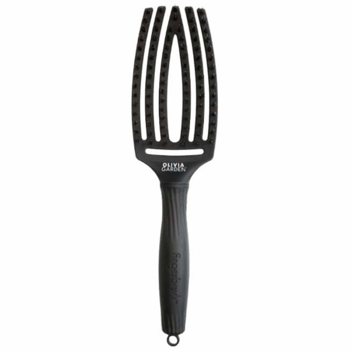 Olivia Garden Finger Brush Black