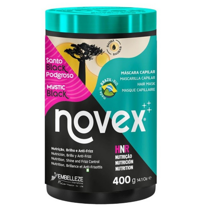 Novex Santo Black Poderoso Hair Mask 400g
