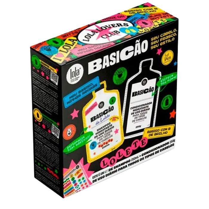 Lola Cosmetics Kit Basicão (Shampoo Hidratante 250ml + Condicionador 250g)