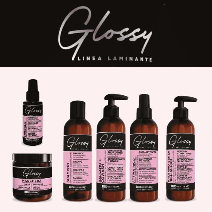 BioGentleaf Activador De Rizos Glossy Laminante Para Cabello Brillante 200ml - Curly Stop