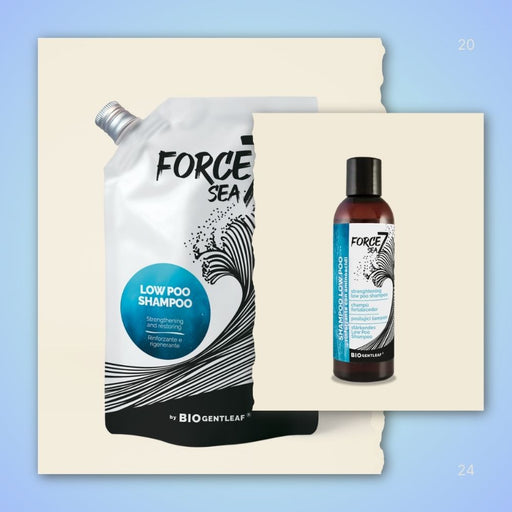 BioGentleaf Force 7 Sea Strenghtening Low Poo Shampoo 200ml - Curly Stop