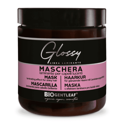 BioGentleaf Mascarilla Glossy Laminante Para Cabello Brillante 250ml - Curly Stop
