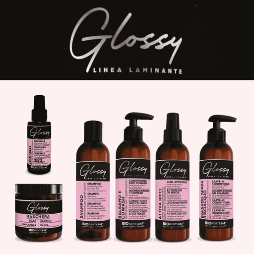 BioGentleaf Mascarilla Glossy Laminante Para Cabello Brillante 250ml - Curly Stop