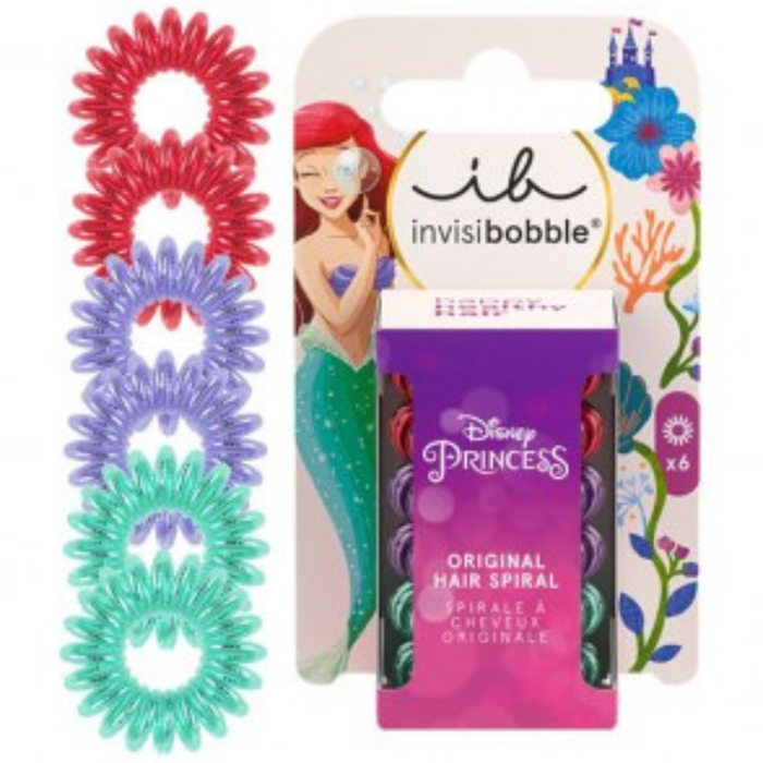 Invisibobble Ib Kids Original Disney Ariel 6 Pc