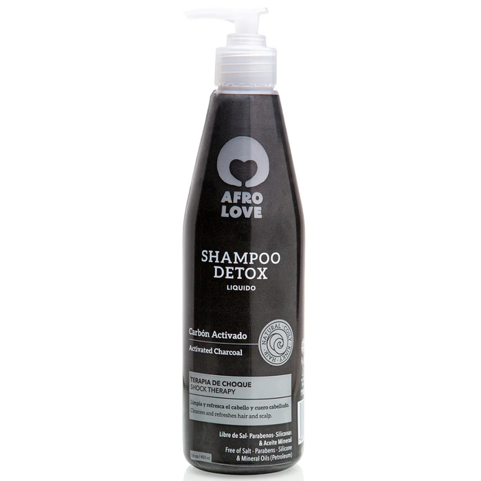 Afro Love Shampoo Detox Carbón Activado 240ml